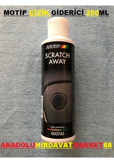 Motip İnce Çizik Giderici Pasta Cila Araç Çizik Giderici 250ml