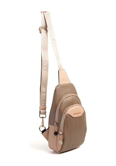 Silver Polo Kadın Bel Çanta 959 Nut