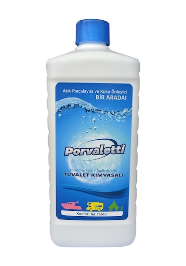 Porvaletti Karavan Ve Tekne Portatif Tuvalet Kimyasalı 1 L