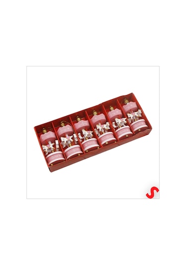 Mini Pembe Atlı Karınca, 8,5cm X 3,5cm - 6 Adet