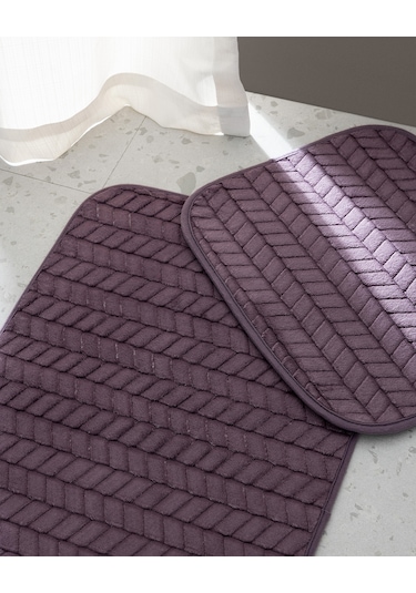 Madame Coco Norris Banyo Paspası - Koyu Mürdüm 8684427047002 Çok Renkli