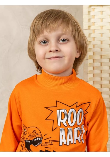 M-bimbo İç Kısmı Yumuşak Çocuk Kazak 178003634 Turuncu