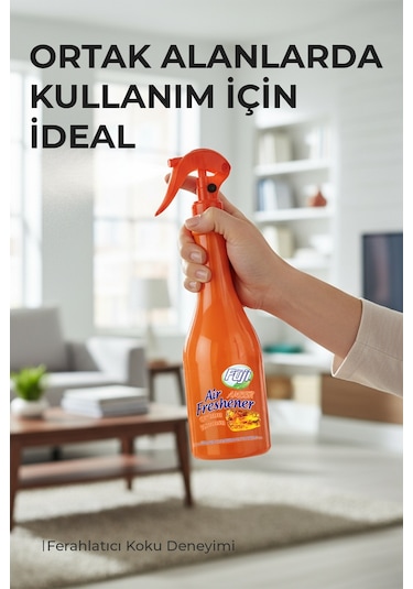 Ilgaz Fuji Amber Esanslı Neon Air Oda ve Ortam Kokusu Sprey 400 ML