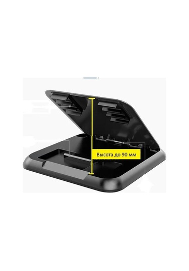 Skycity Siyah Silikon Araç Telefon Tutucu, Merkezi Konsol Uyumlu, Yapıştırıcı&ant打滑, Ar Navigasyon İçin Evrensel Montajlı