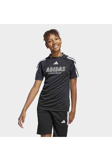Adidas Jı6178 J Hot Tee Çocuk T-shirt Siyah