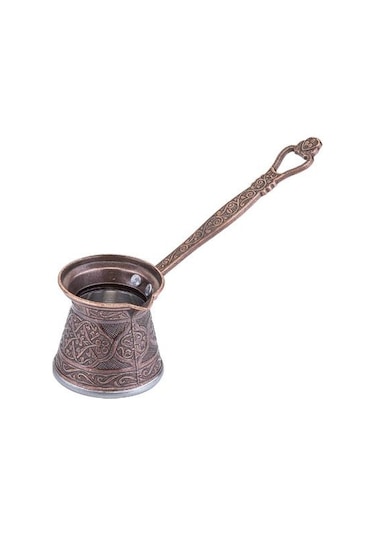 Kosova AYV-0040 No:4 Zambak Döküm Cezve Bakır