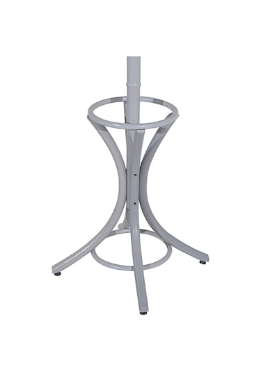 Handy Mate Dorya 12li Ahşap Askılık-mat Gri 51x185x51 Cm Gri