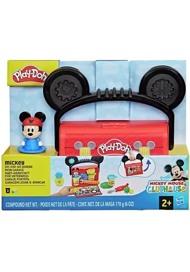Play Doh Mickey Mouse On The Go Garage Oyun Hamuru Seti G3109 Çok Renkli