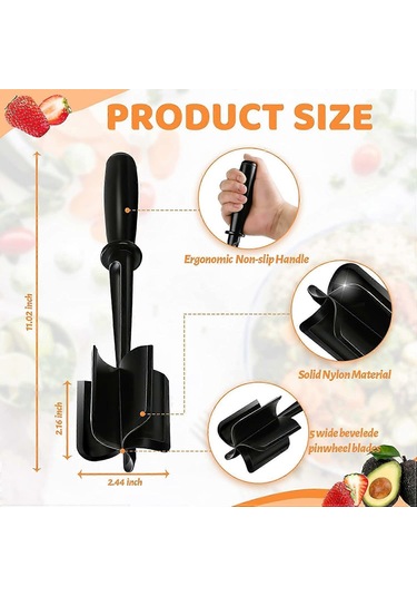 Et Doğrayıcı, Patates Ezici-profesyonel Çok İşlevli Isıya Dayanıklı Naylon Kıyma Ezici