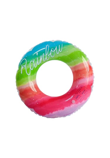 Ikkb sü Çocuk Pullu Degrade Renk Petal Yüzme Simidi 60