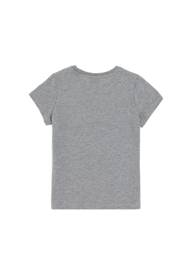 U.s. Polo Assn. Erkek Çocuk Gri Melanj Tişört 50298086-vr086 Gri Melanj