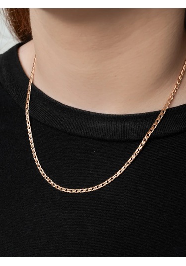 Voznesenskij Uvelirnyj Zavod 925 Ayar Altın Kaplama Üçlü Rhombus Gümüş Kolye 251180419 Altın