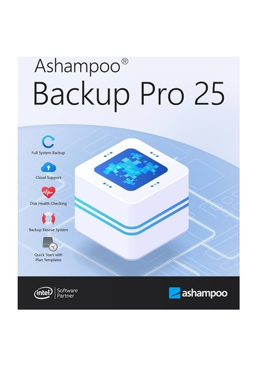 Ashampoo Backup Pro 25 - 1 Pc Ömür Boyu Dijital Kod