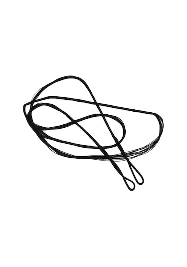 Dolıty Okçuluk Bowstrings Yay Strings Olimpik Longbow 132cm Siyah