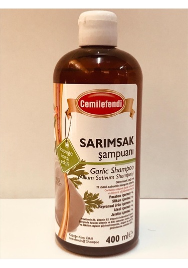 Cemilefendi Sarımsak Özlü Şampuanı 400 ML