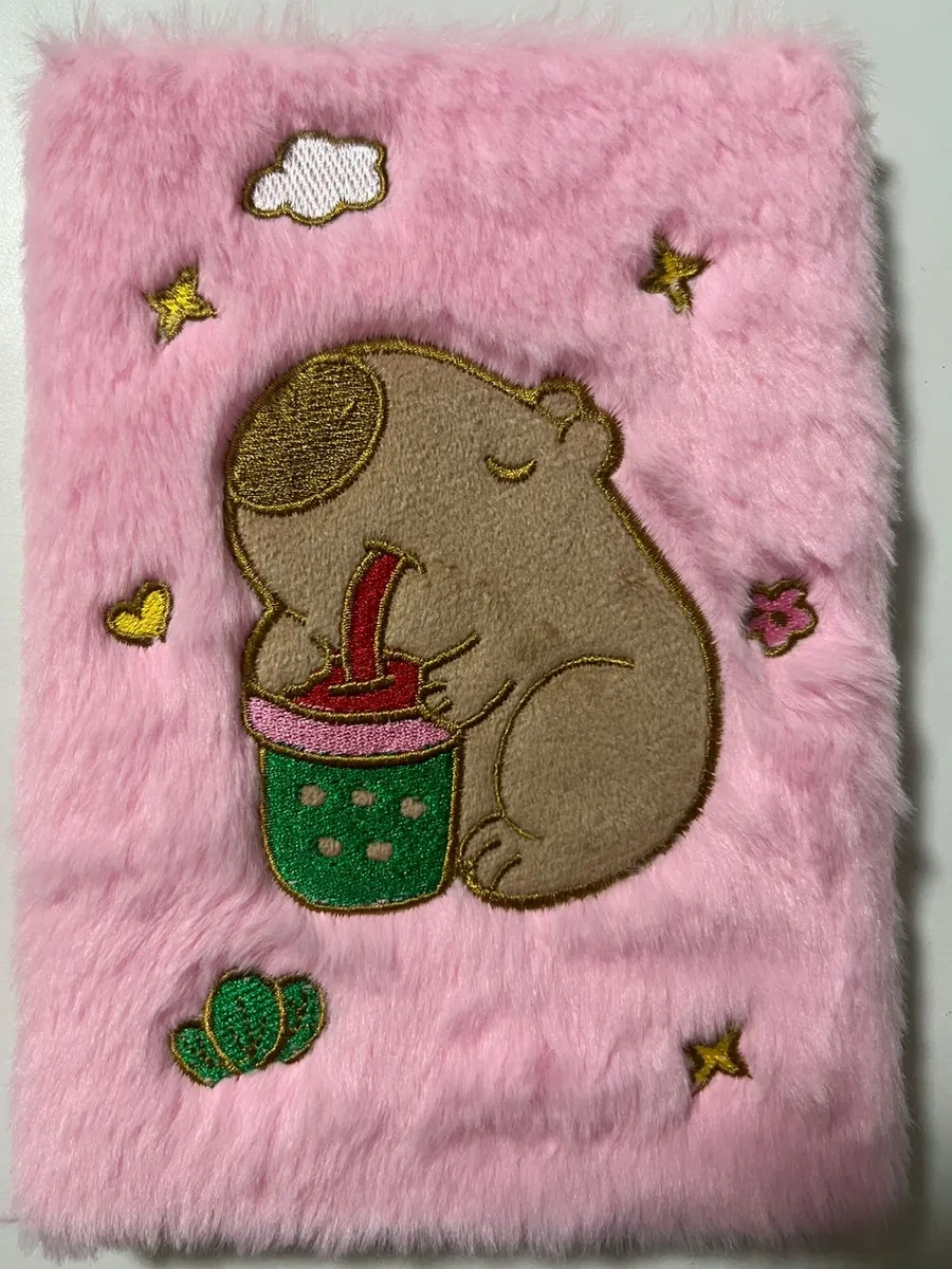 Otlicnyj Yumuşak Peluş Kapibara Defteri 317260396 Pembe