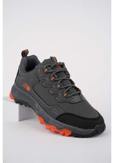 Muggo North Unisex Garantili Trekking Outdoor Ayakkabı Füme