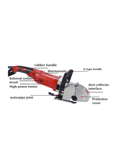 Millian MLN-KAM-3200 3200 W Duvar Oluk Kanal Açma Makinesi 40 MM