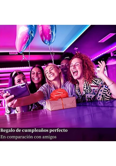 Reedark 20m Bluetooth Rgb Led Şerit Işığı 2x10m , Müzik Senkronizasyonlu, Renkli, Esnek, 12v Güvenli, Ev Dekoru Partileri İçin Diğer