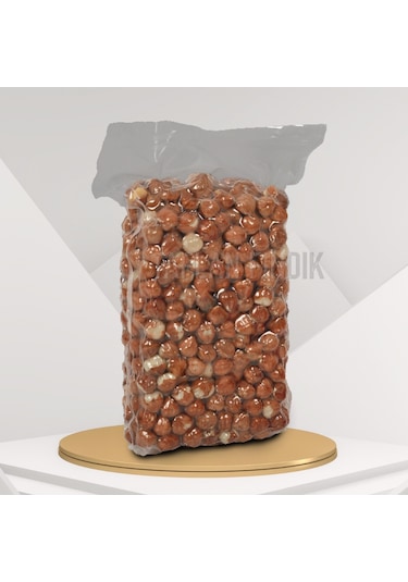 Vakum Paket Naturel Çiğ  İç Fındık 500 G
