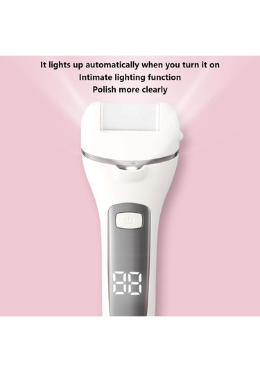 La-m269 Elektrikli Ayak Öğütücü Ayak Nasır Sökücü Pedikür Aletleri Ayak Bakım Seti Mavi Beyaz