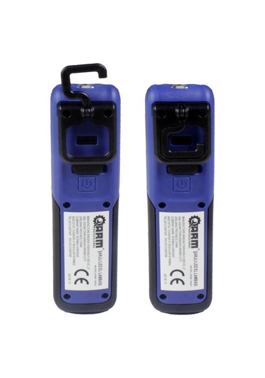 Arm Mıknatıslı Şarjlı Led Fener Lamba 240 Lümen 3W Işıldak N11.1505 Mavi