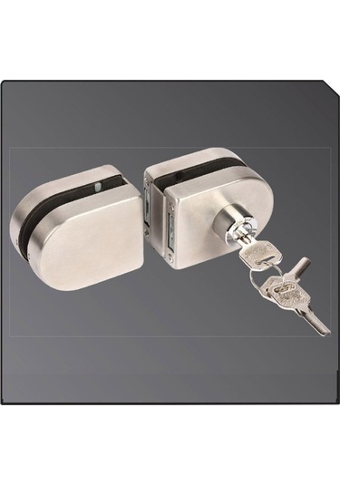 Teksan Çift Taraflı Cam Kapı Kilidi Tks 27