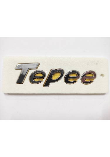Peugeot Partner Tepee Arma Bagaj Yazısı Yapıştırma 10.5cmx2.5cm 9051