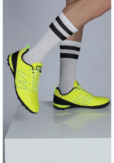 Jump 29112 Neon Yeşil Halı Saha Krampon Futbol Ayakkabısı