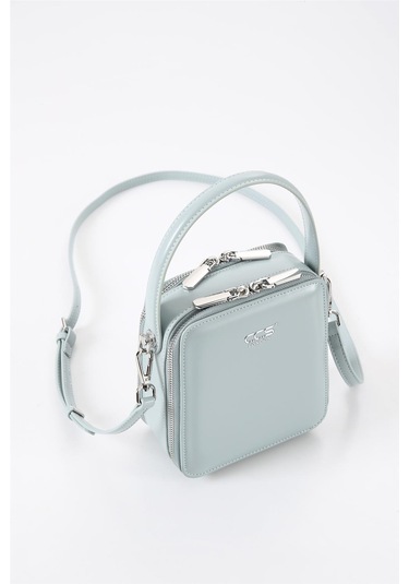 Ççs 17561 Kadın Omuz Askılı El Çantası-mavi Mavi