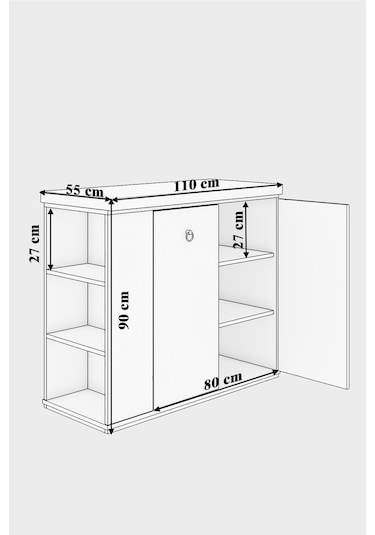 Mutfak Adası Çok Amaçlı Mutfak Masası