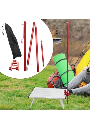 Dolıty Kamp Katlanır Lamba Direği Seyahat Sırt Çift-fonksiyon Çift Fonksiyon