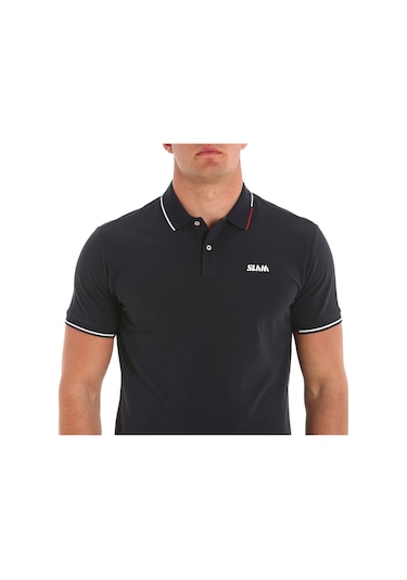Slam Deck Lgt Pıque Polo W13 Lacivert