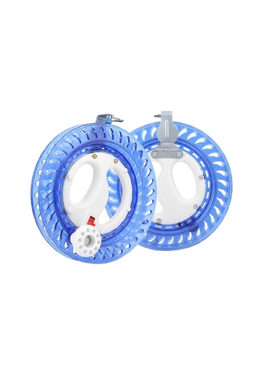 Wezone 22cm Abs Deniz Balıkçılığı Makinası - Korozyona Dayanıklı, Hafif Kutu Desenli, Akıcı Sürükleme - Mavi Kırmızı Düğme Rastgele