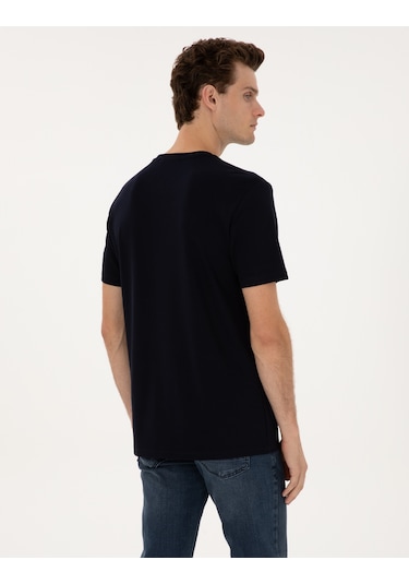 Pierre Cardin Erkek Lacivert Tişört 50308037-vr033 Lacivert