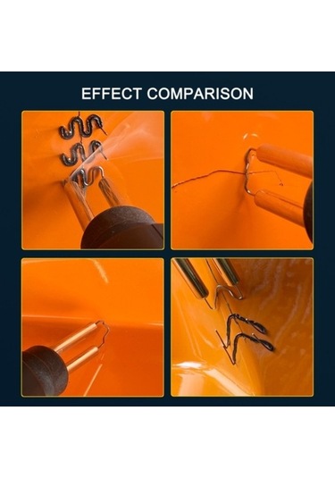 Pazly Zımba Tampon Tamir Takımı Siyah Sıcak Plastik Makinası Kaynak Araba 70w İy