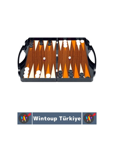 Eğlenceli Çocuk Yetişkin Aile Okul Eğitici Taşıma Çantalı Tavla Satranç Dama 3 İn 1 Özel Oyun Seti