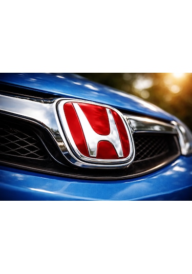Honda Civic Fd6 2006-2012 Model Uyumlu Ön Kırmızı Logo Oem Kalite