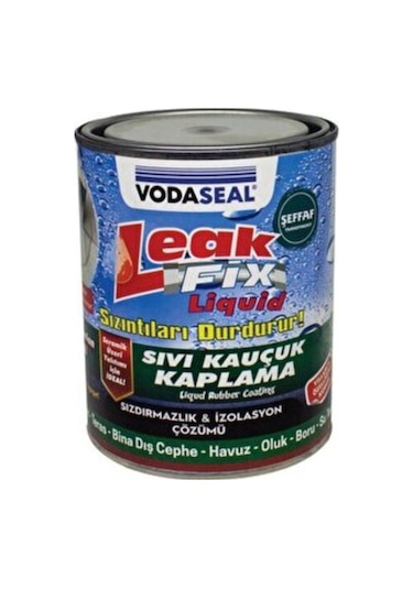 Leak Fix Kauçuk Kaplama Şeffaf 700 Gr