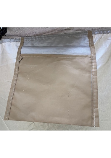 Alfa Balık Kamp Alanı Giyinme Duş Ve Wc Çadırı Otomatik Açılır Bej