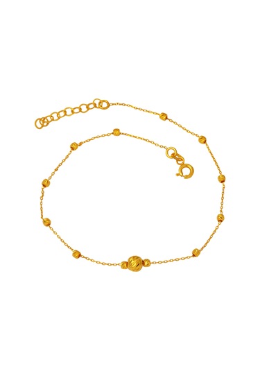 Bilezikci Dorika Toplu 22 Ayar Altın Halhal Sarı