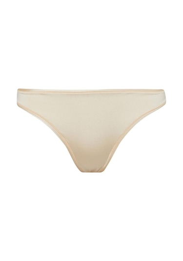 DeFacto String Slip Külot-Fall in Love D5880AX24AUBG375 Bej
