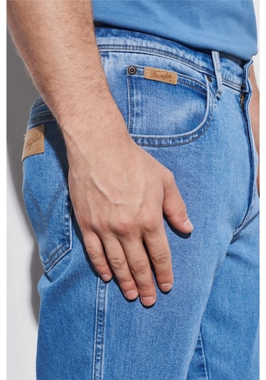 Wrangler Erkek Kot Pantolon W121HRZ93 MAVİ Mavi
