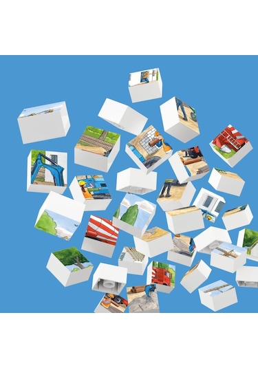 Hubelino 35 Parça Puzzle İnşaat Sahası 410207