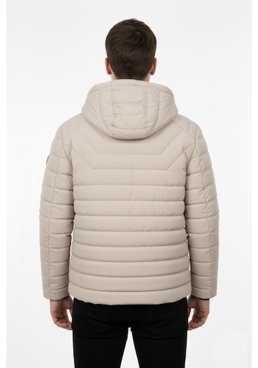 Erkek Kapüşonlu Spor Mont Regular Fit 3019 Bgl-st04897 Taş