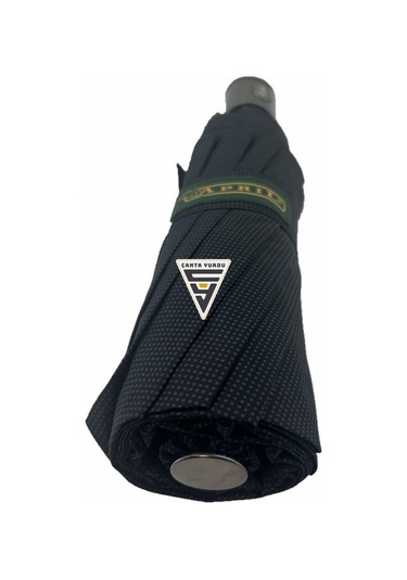 April A-216g A5 Su Geçirmez 10 Telli Tam Otomatik Şemsiye Siyah