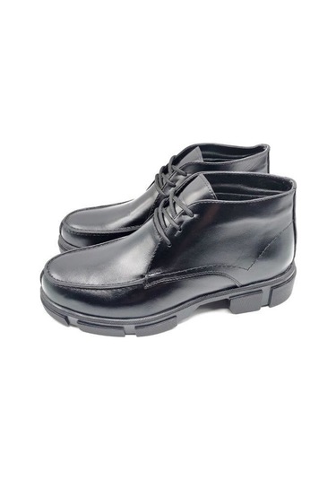 Güvener Siyah Yüksek Tabanlı Erkek Bot