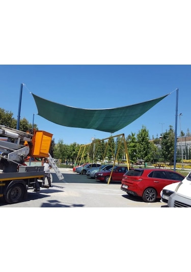 Morilu Plaj Gölgeliği - 95'lik Kamp Gölgeliği - Yeşil File Çit Gölgelik - Bahçe Çit Brandası