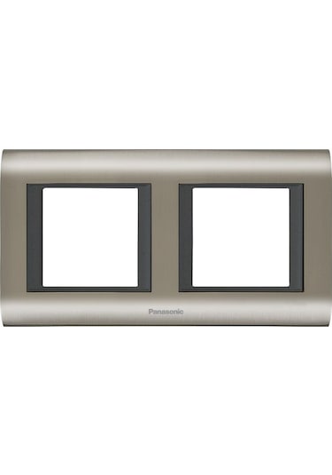 Viko Panasonic Thea 2x2m Sistema Inox+füme Çerçeve - Wvtf18485ıg-tr