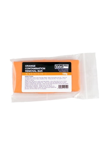 Valet Pro Yüzey Temizleyici Kil - Orange Clay  100gr